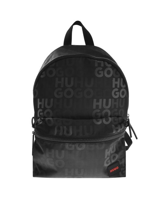 HUGO Black Ethon 2.0 Backpack for men