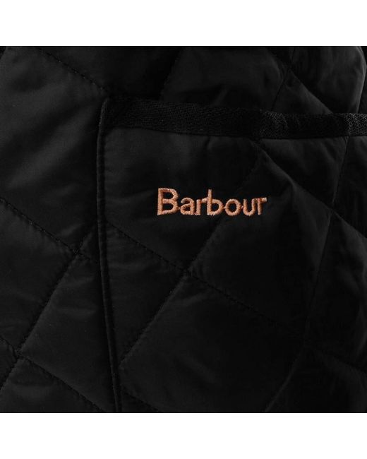 Barbour Black Liddesdale Heritage Quilted Jacket for men