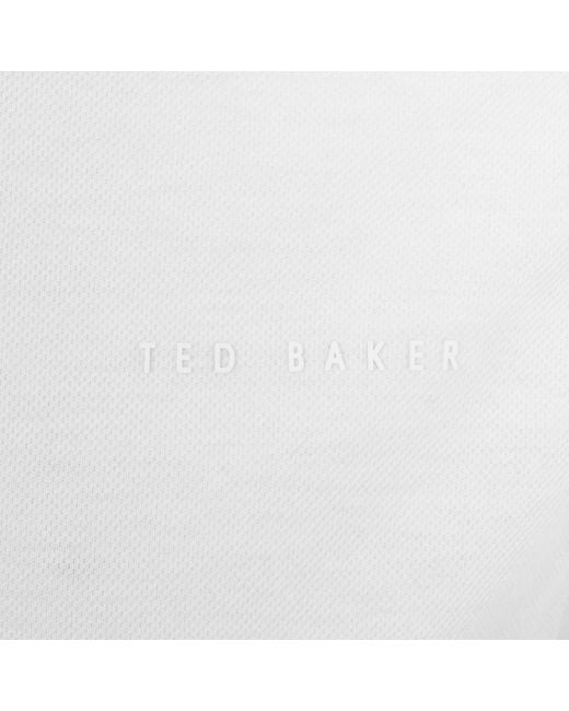 Ted Baker White Karty Polo T Shirt for men