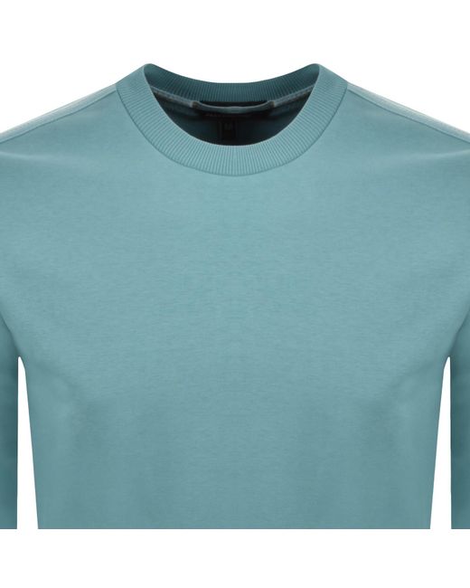 Parajumpers Blue K2 Sweatshirt Aqua for men