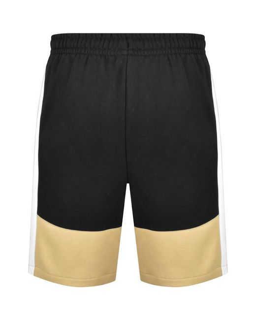 Lacoste Black Logo Jersey Shorts for men