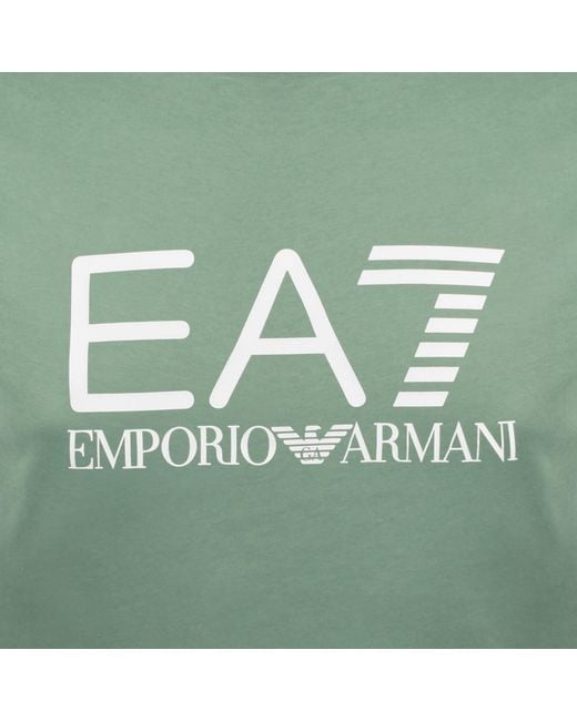EA7 Green Emporio Armani Train Core Id T Shirt for men
