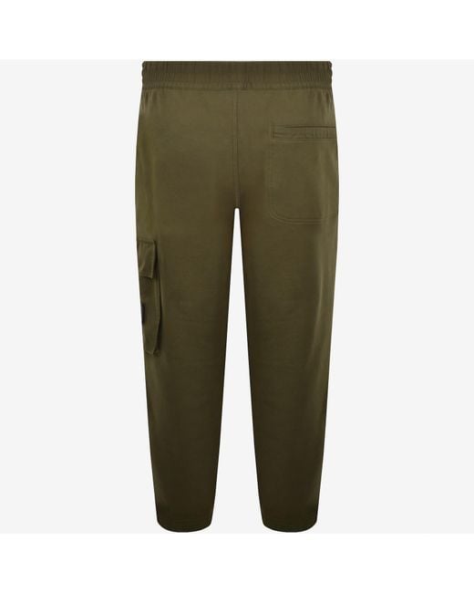Calvin Klein Green Jeans Terry Badge Joggers for men