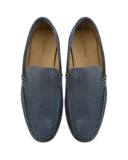 Oliver Sweeney Alicante Loafer Shoes in Blue for Men Lyst UK