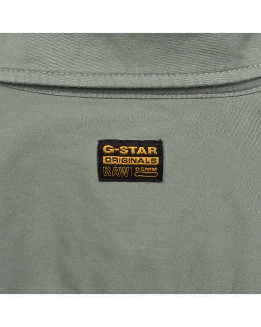 G-Star Green G-Star Core Overshirt for men