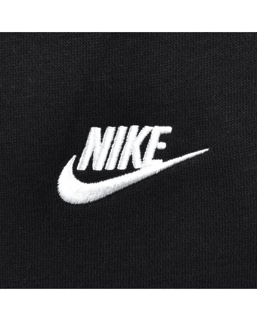 Nike Black Sportswear Club Bungee Joggers for men