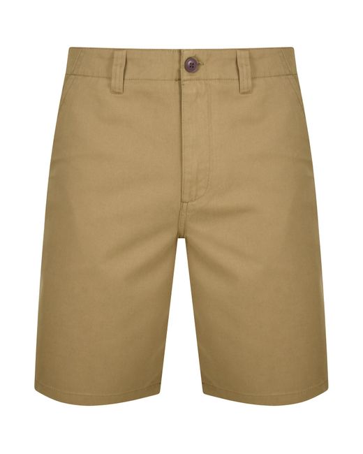 Farah Natural Sepel Twill Chino Shorts for men