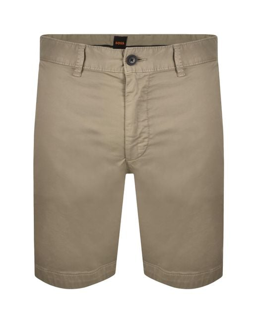 Boss Natural Boss Chino Slim Shorts Light for men