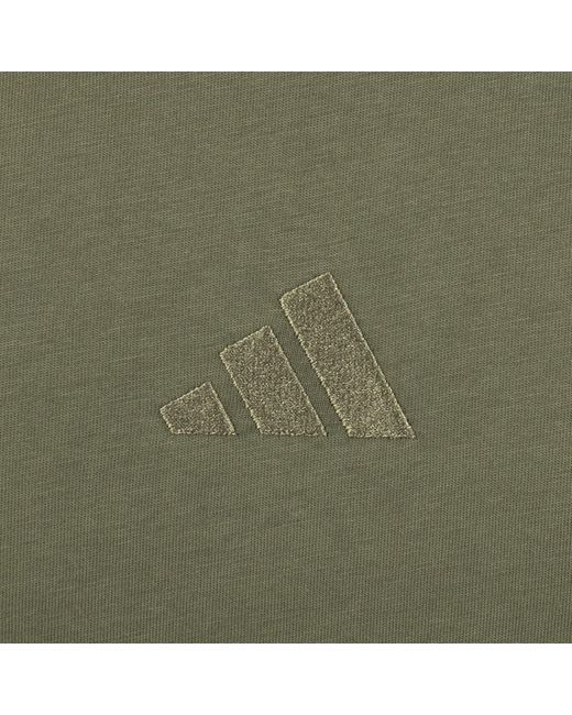 Adidas Green Logo T Shirt for men