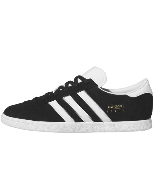 Adidas Originals Black Stadt Trainers for men