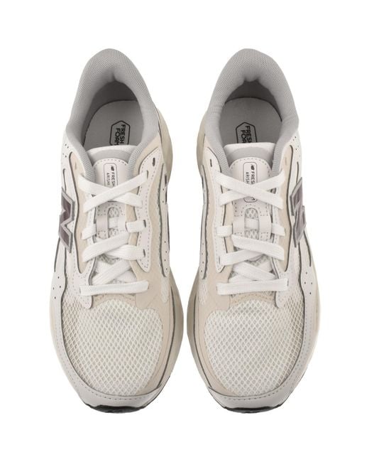 New Balance White Aris Trainers Off for men