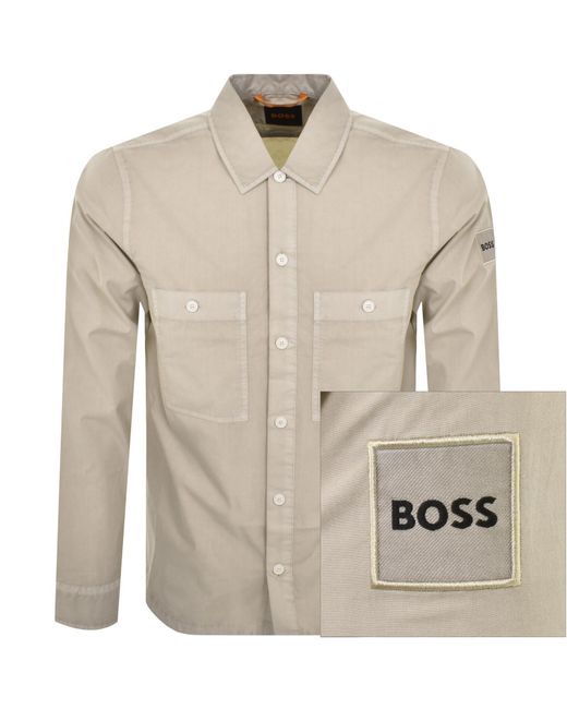 Boss Natural Boss Locky 1 Overshirt for men