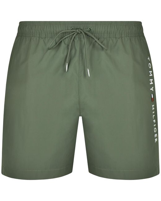 Tommy Hilfiger Green Swim Shorts for men