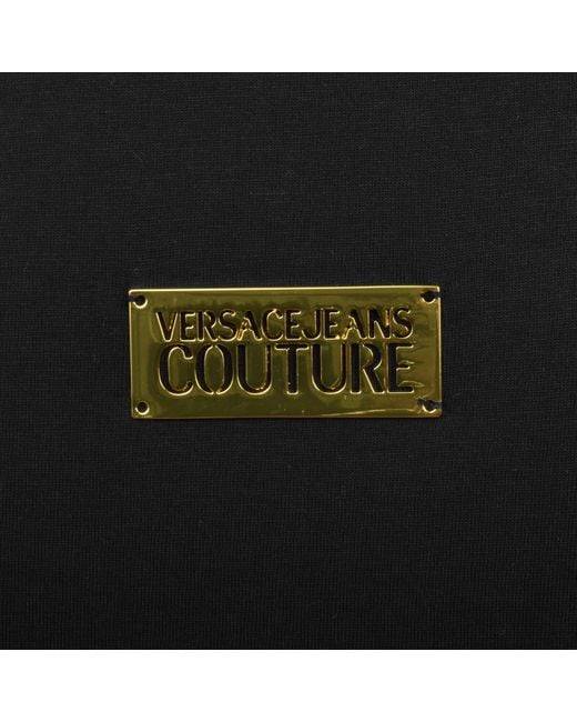 Versace Jeans Black Couture Logo T Shirt for men