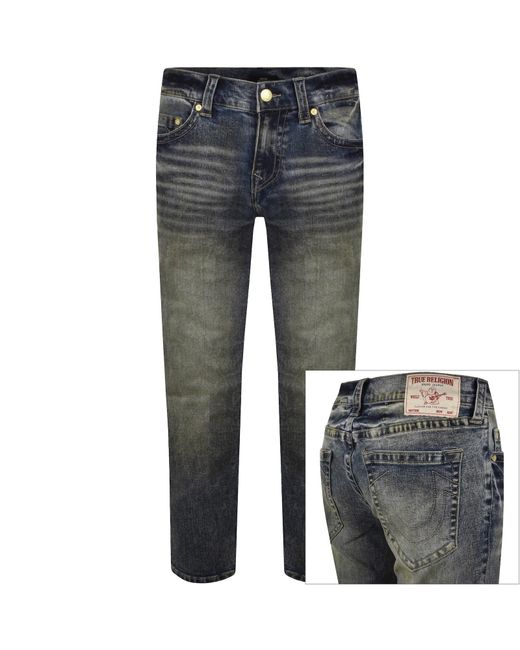 True Religion Blue Rocco Sn Nf Jeans for men