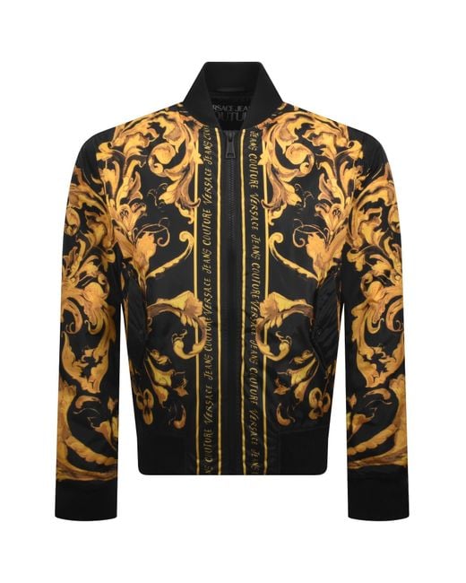 Versace Jeans Black Couture Jacket for men