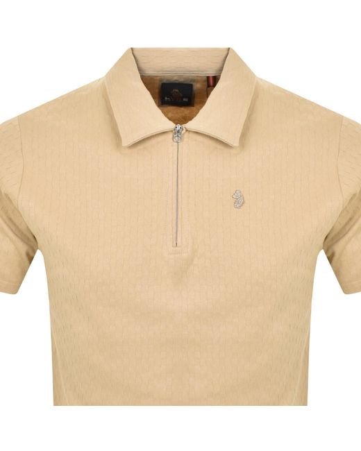 Luke 1977 Natural Keramas Polo T Shirt for men