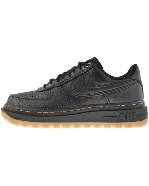 Nike Air Force 1 Luxe Trainers in Black for Men Lyst UK