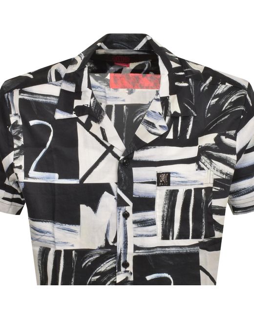 Deus Ex Machina Black 10x Short Sleeve Shirt for men