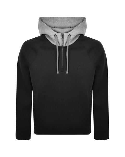 BOSS BUSINESS Black Boss C Stevens Hoodie for men