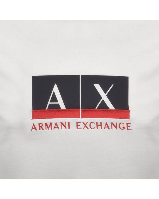 ARMANI EXCHANGE Gray T Shirt Off for men