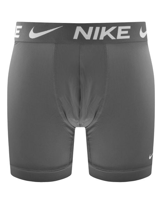 Nike Black Essential Micro 5 Pack Boxer Briefs for men