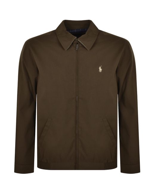 Ralph Lauren Brown Windbreaker Jacket for men