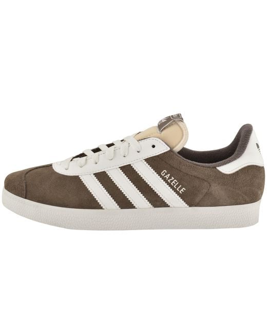Adidas Originals Brown Gazelle Trainers for men