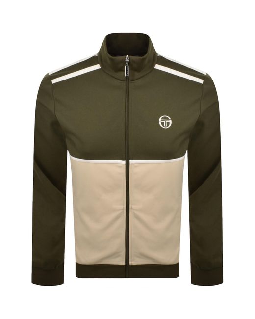 Sergio Tacchini Green Locchi Track Top for men