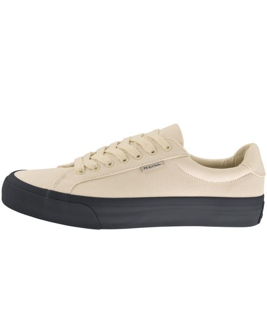 Paul Smith White Amos Trainers Off for men