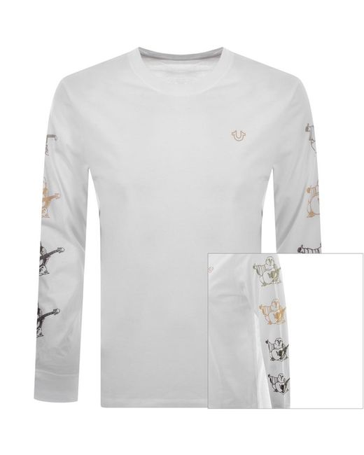 True Religion Cotton Long Sleeved T 