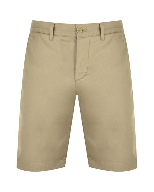 Lacoste Natural Bermuda Chino Shorts for men