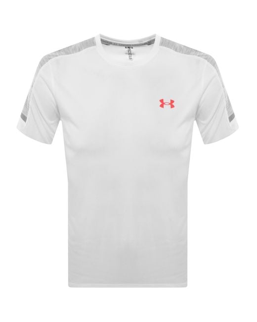 Under Armour White Tech Utility T Shirt for men