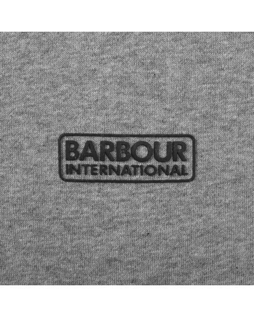 Barbour Gray Sweatshirt for men