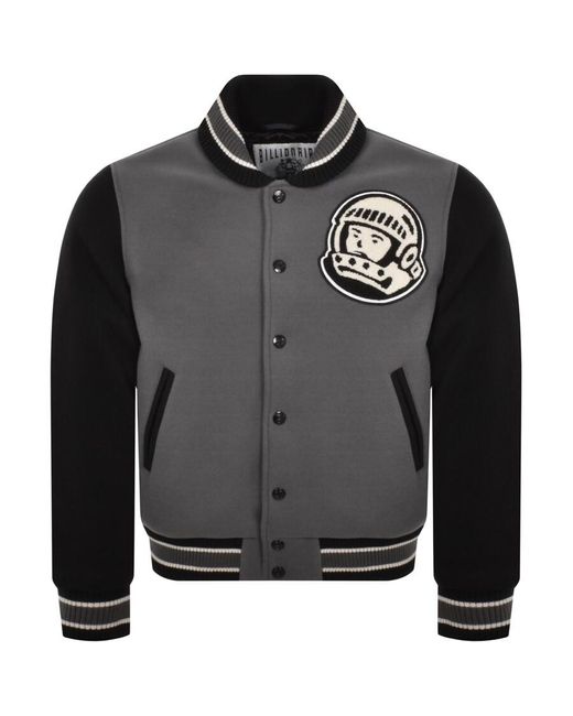 BBCICECREAM Black Astro Varsity Jacket for men