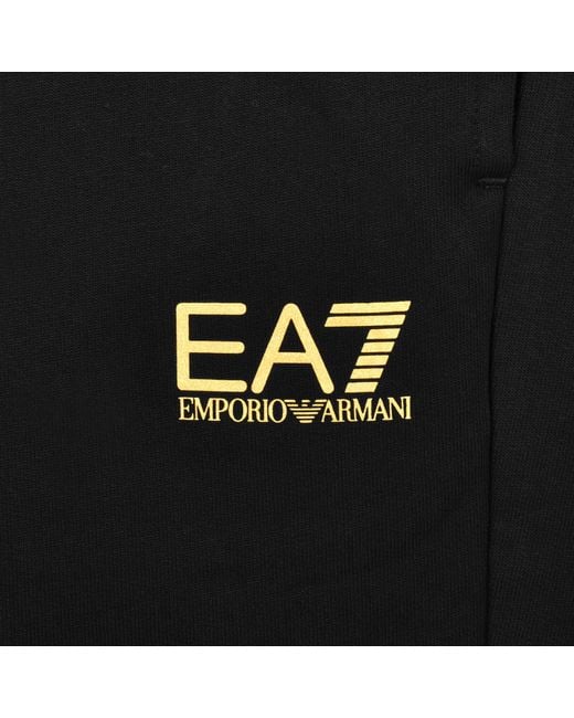 EA7 Black Emporio Armani Core Id Jogging Bottoms for men
