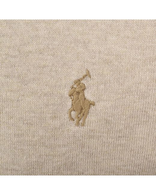 Ralph Lauren Natural Knit Polo T Shirt for men