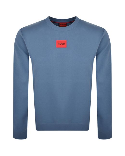 HUGO Blue Diragol 212 Sweatshirt for men