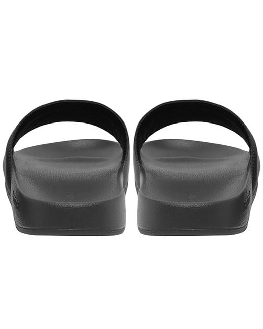Lacoste Black Serve 0.0 Sliders for men