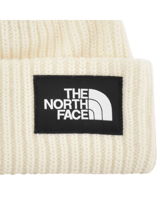 The North Face Natural Salty Lined Beanie Off for men