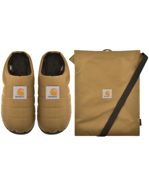 Carhartt Brown Subu Cordura Slippers for men