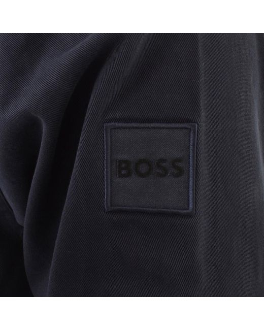 Boss Blue Boss Lovelock Overshirt Jacket for men