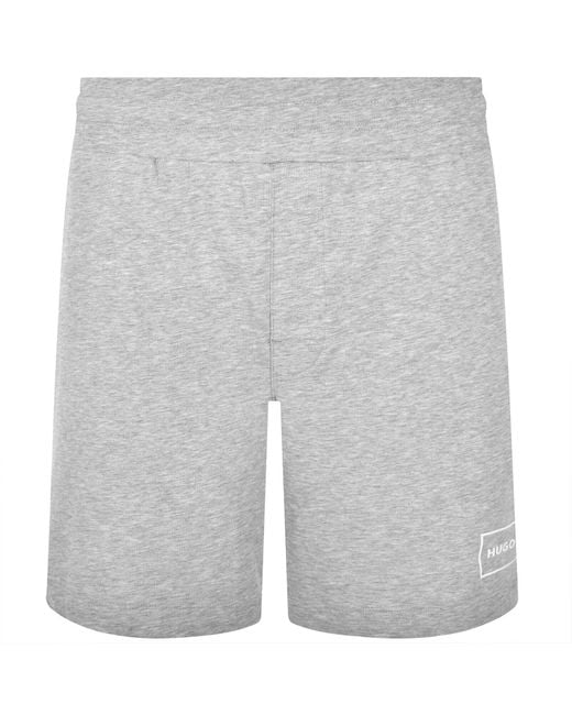 HUGO Gray Laze Shorts Light for men
