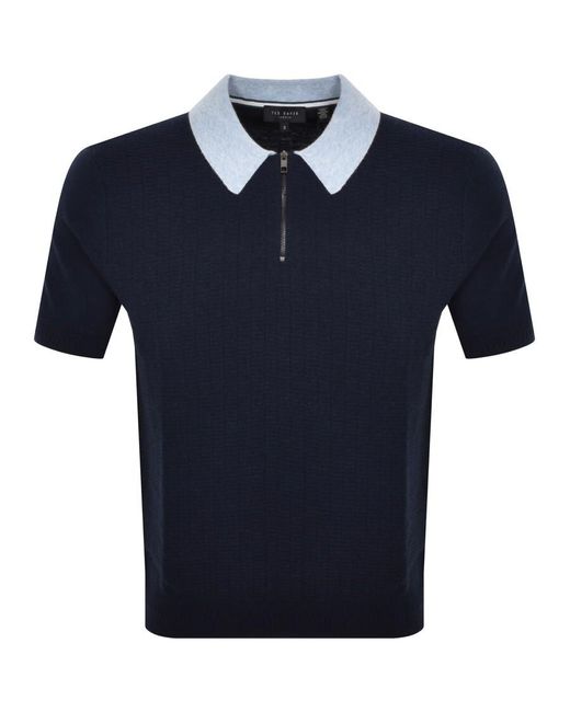 Ted Baker Blue Arwick Polo T Shirt for men