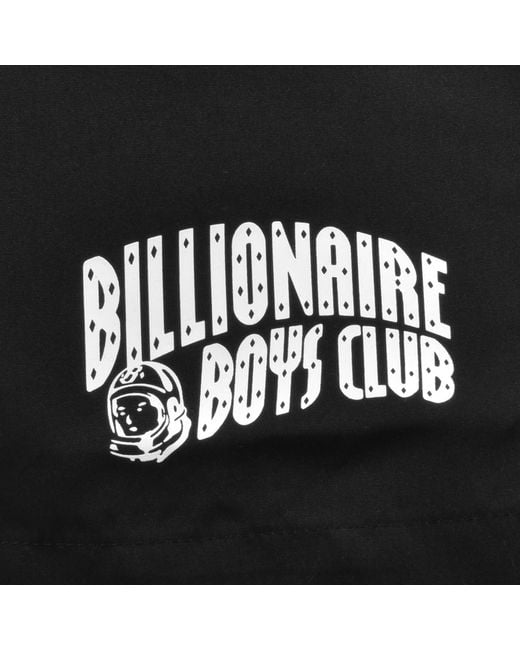 BBCICECREAM Black Reactive Swim Shorts for men
