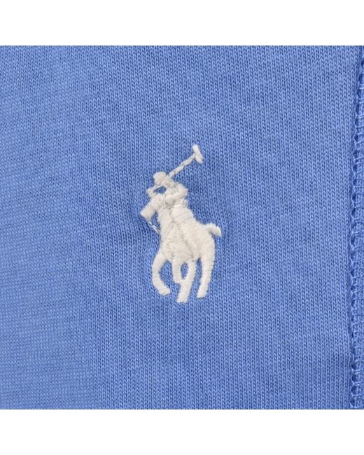 Ralph Lauren Blue Slim Fit Lounge Shorts for men