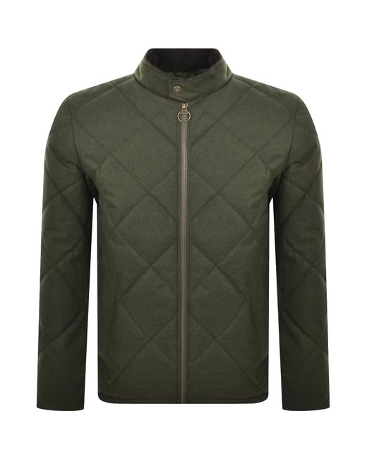 Barbour Green City Harrington Quilted Jacket for men