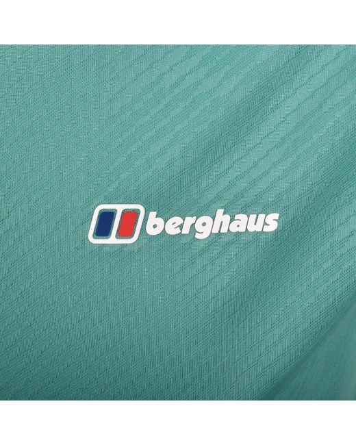 Berghaus Green Dawdon Tech T Shirt Light for men