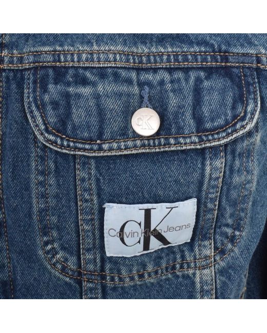 Calvin Klein Blue Jeans 90s Denim Jacket for men