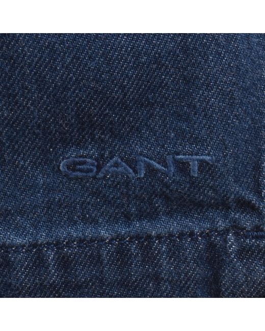 Gant Blue Denim Shorts for men